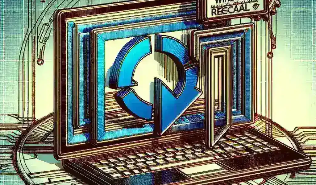 "Illustration of Windows Recall software interface showcasing key features and safety settings, related to the topic 'What is Windows Recall and is it safe?'"