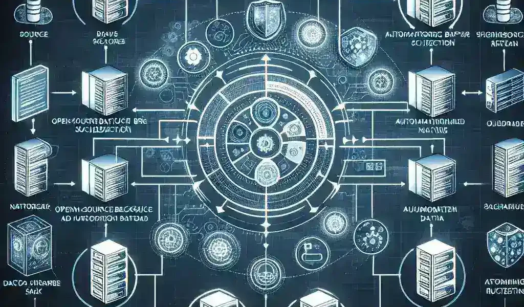 "Overview of various open-source backup schedulers showcased in the Complete Guide to Automated Data Protection Solutions, highlighting features and benefits for effective data backup."